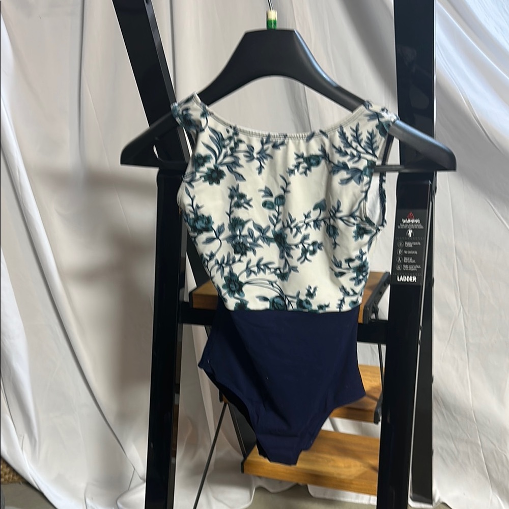 Floral Print Dance Leotard